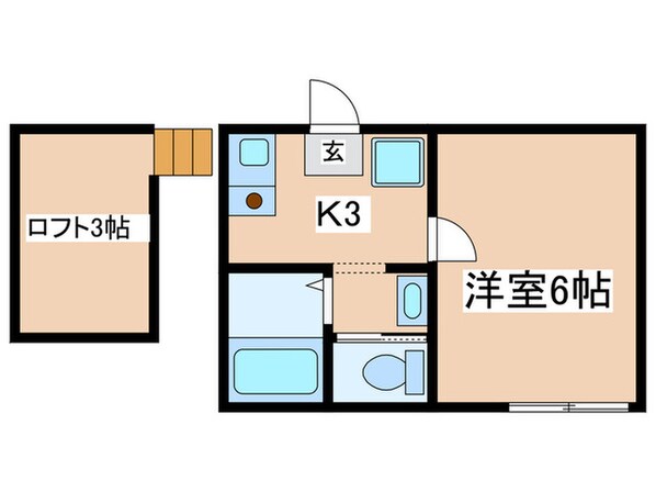 かなたﾊｳｽの物件間取画像